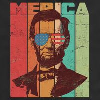 Retro Merica Lincoln Cool Comfort Performance Bucket Hat