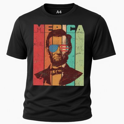Retro Merica Lincoln Performance Shirt