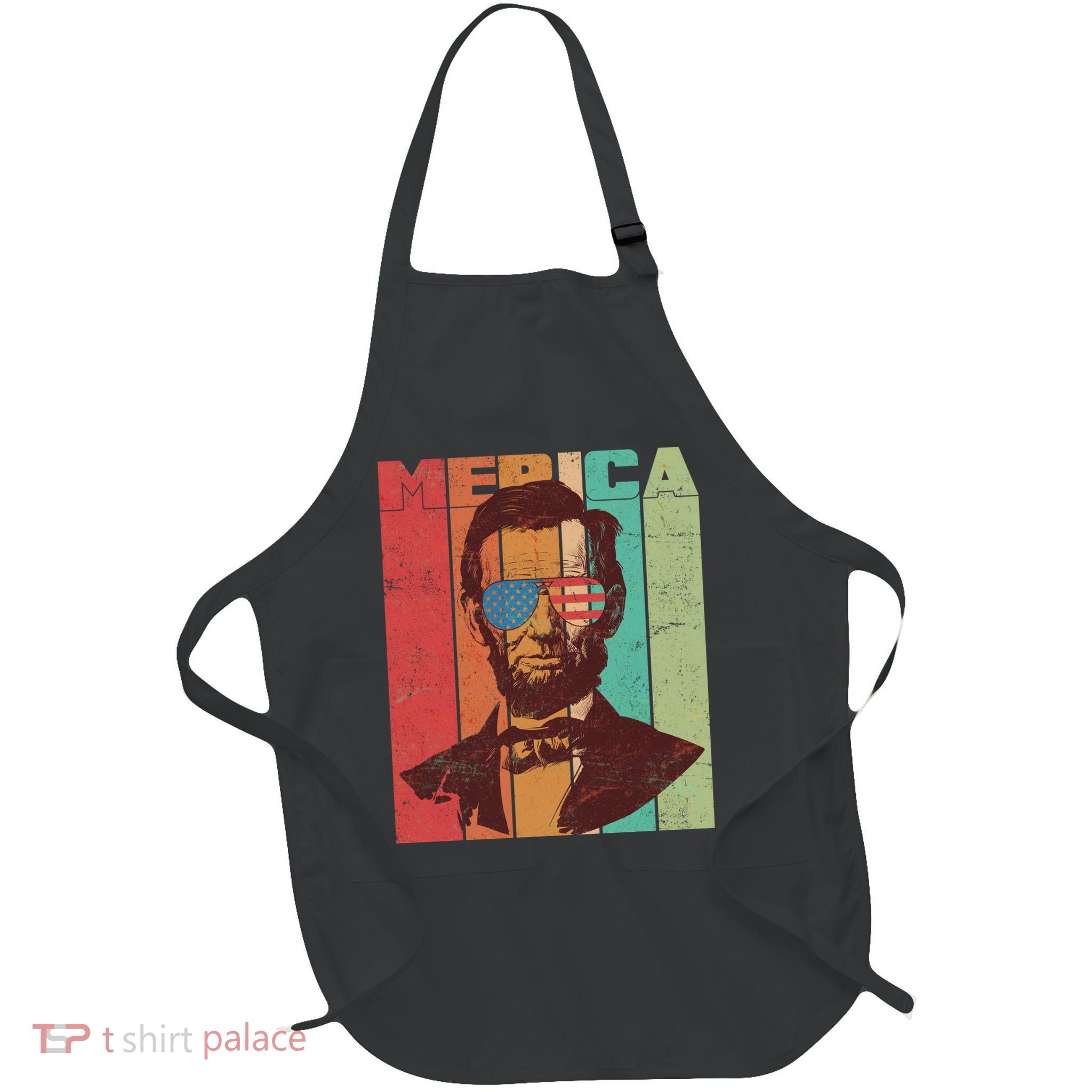 Retro Merica Lincoln Apron