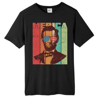 Retro Merica Lincoln Tall Fusion ChromaSoft Performance T-Shirt