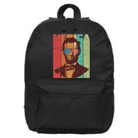 Retro Merica Lincoln 16 in Basic Backpack