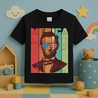 Retro Merica Lincoln Toddler T-Shirt