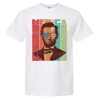 Retro Merica Lincoln Garment-Dyed Heavyweight T-Shirt