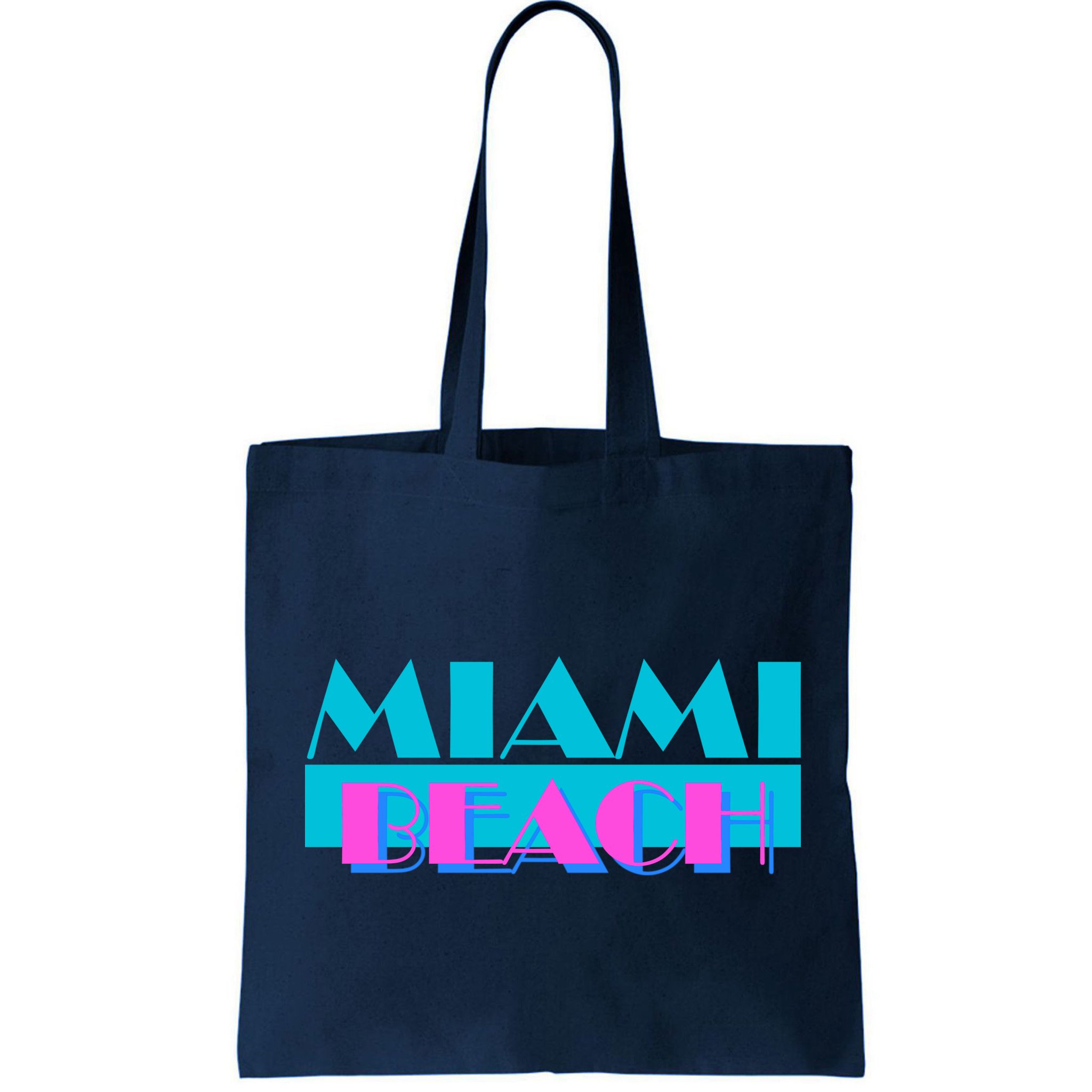 Retro Miami Beach Logo Bag