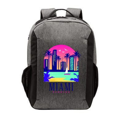 Retro Miami Florida Vector Backpack