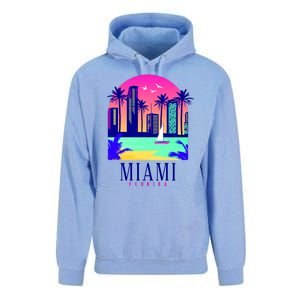 Retro Miami Florida Unisex Surf Hoodie