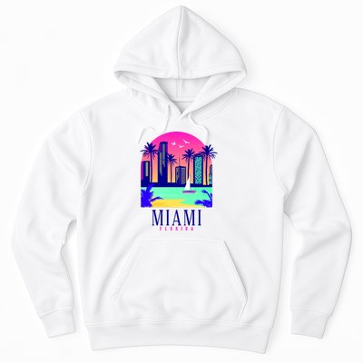 Retro Miami Florida Hoodie