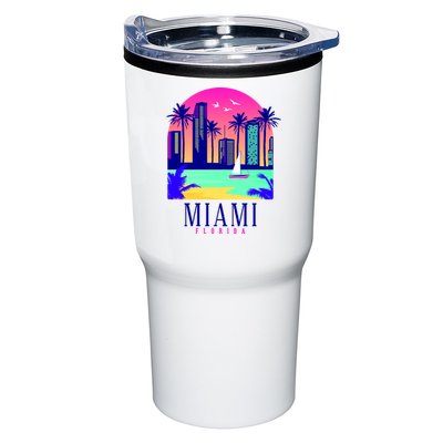 Retro Miami Florida Tumbler