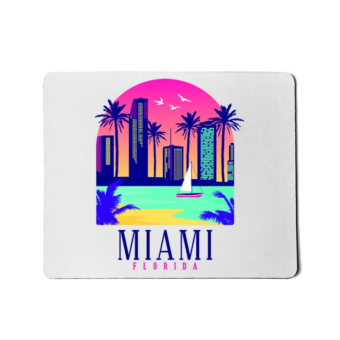 Retro Miami Florida Mousepad