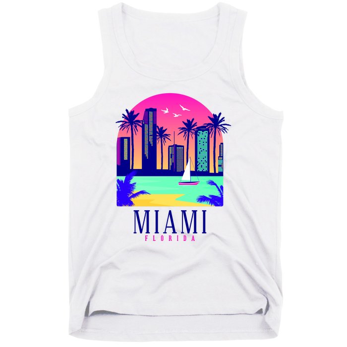 Retro Miami Florida Tank Top