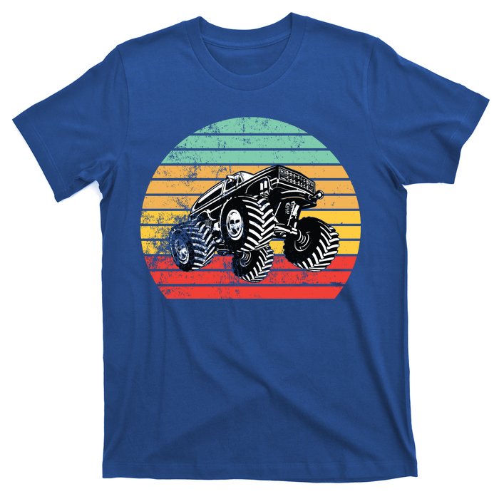 Retro Monster Truck Emblem T-Shirt