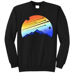 Retro Mountain Stars Sweatshirt