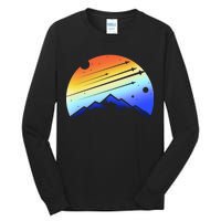 Retro Mountain Stars Tall Long Sleeve T-Shirt