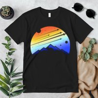 Retro Mountain Stars Premium T-Shirt
