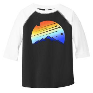 Retro Mountain Stars Toddler Fine Jersey T-Shirt