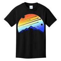 Retro Mountain Stars Kids T-Shirt