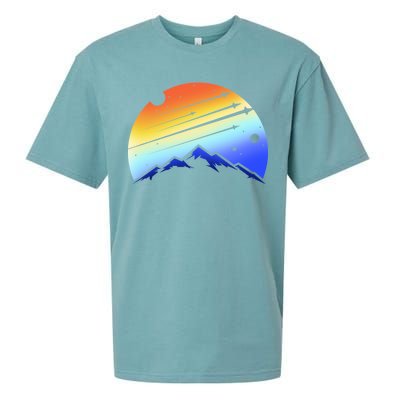 Retro Mountain Stars Sueded Cloud Jersey T-Shirt