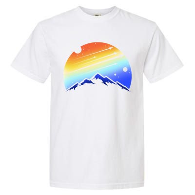 Retro Mountain Stars Garment-Dyed Heavyweight T-Shirt