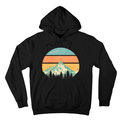 Retro Mountain Wilderness Vintage Hoodie