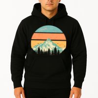 Retro Mountain Wilderness Vintage Hoodie