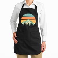 Retro Mountain Wilderness Vintage Apron