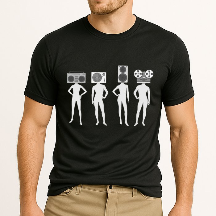 Retro Music Head Cooling Performance Crew T-Shirt