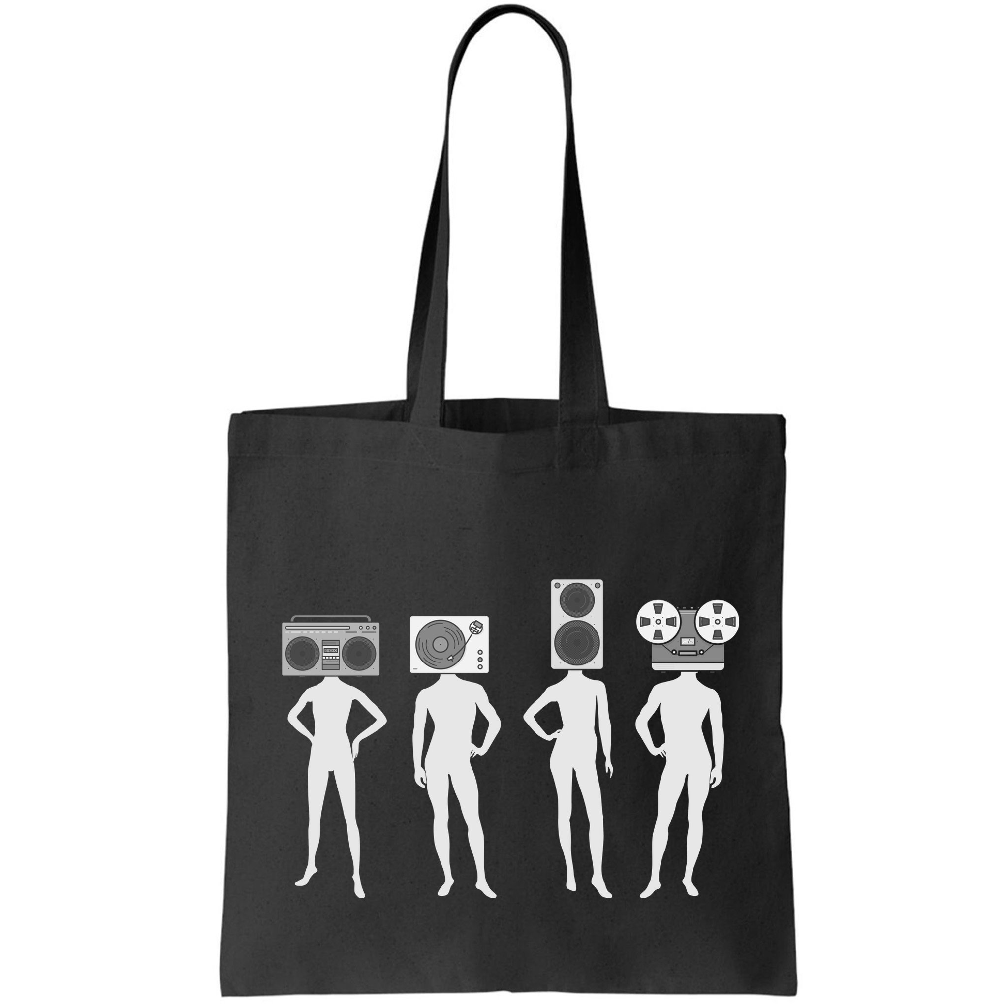 Retro Music Head Bag