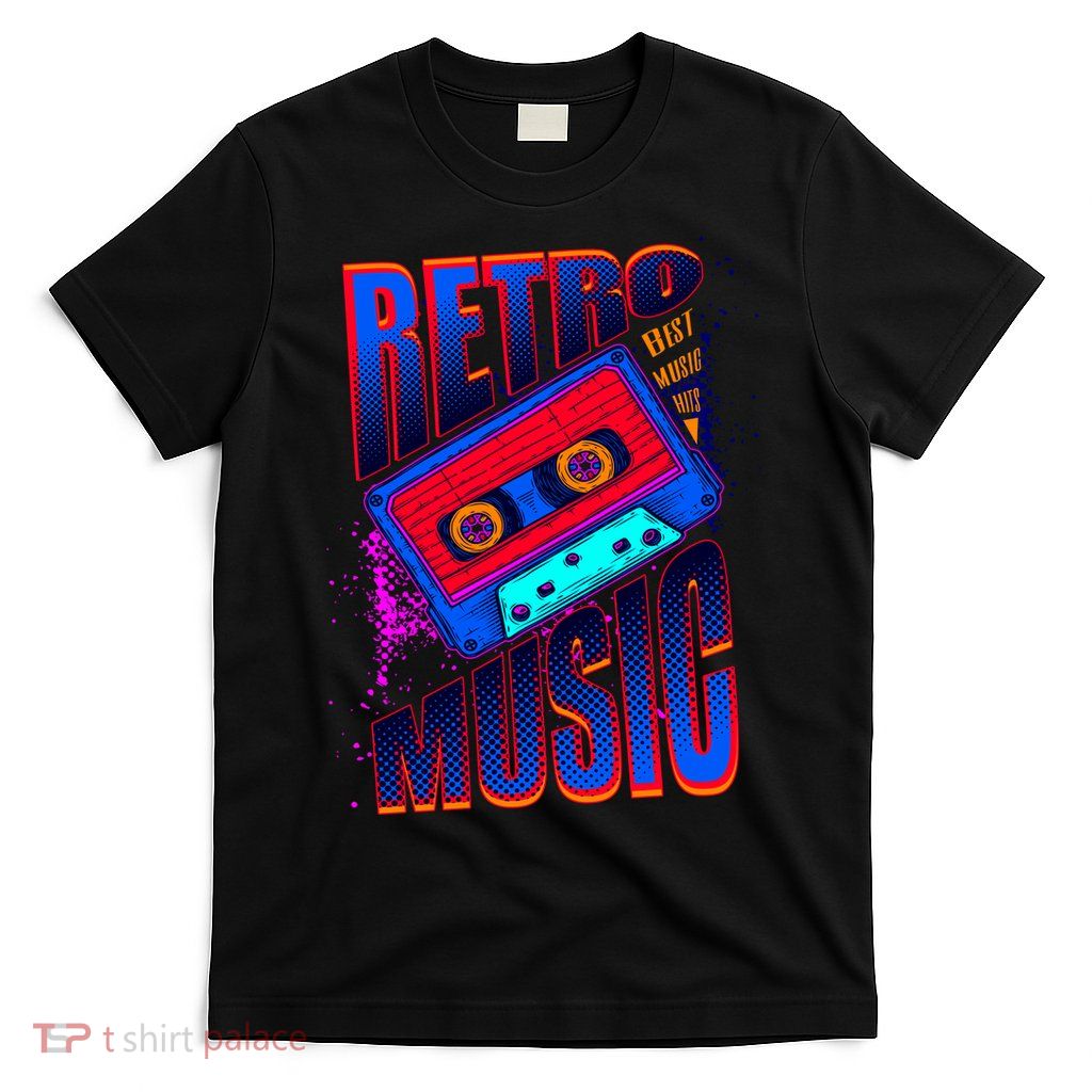 Retro Music Neon T-Shirt
