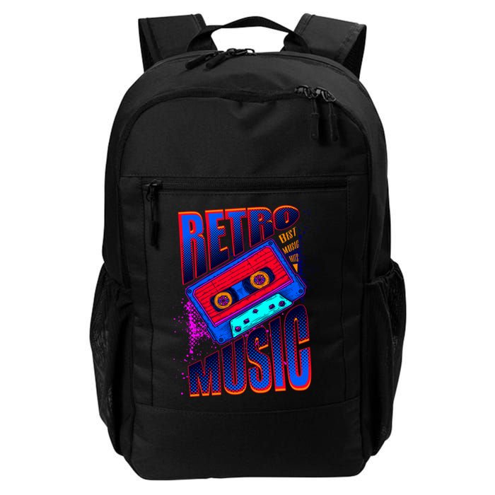 Retro Music Neon Backpack
