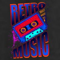 Retro Music Neon Adult Drive Performance Visor