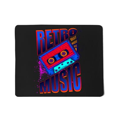 Retro Music Neon Mousepad