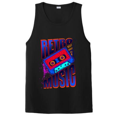 Retro Music Neon PosiCharge Competitor Tank