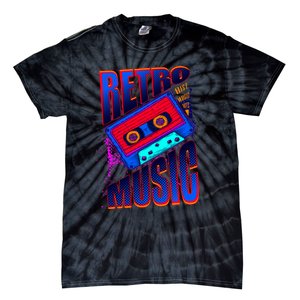 Retro Music Neon Tie-Dye T-Shirt