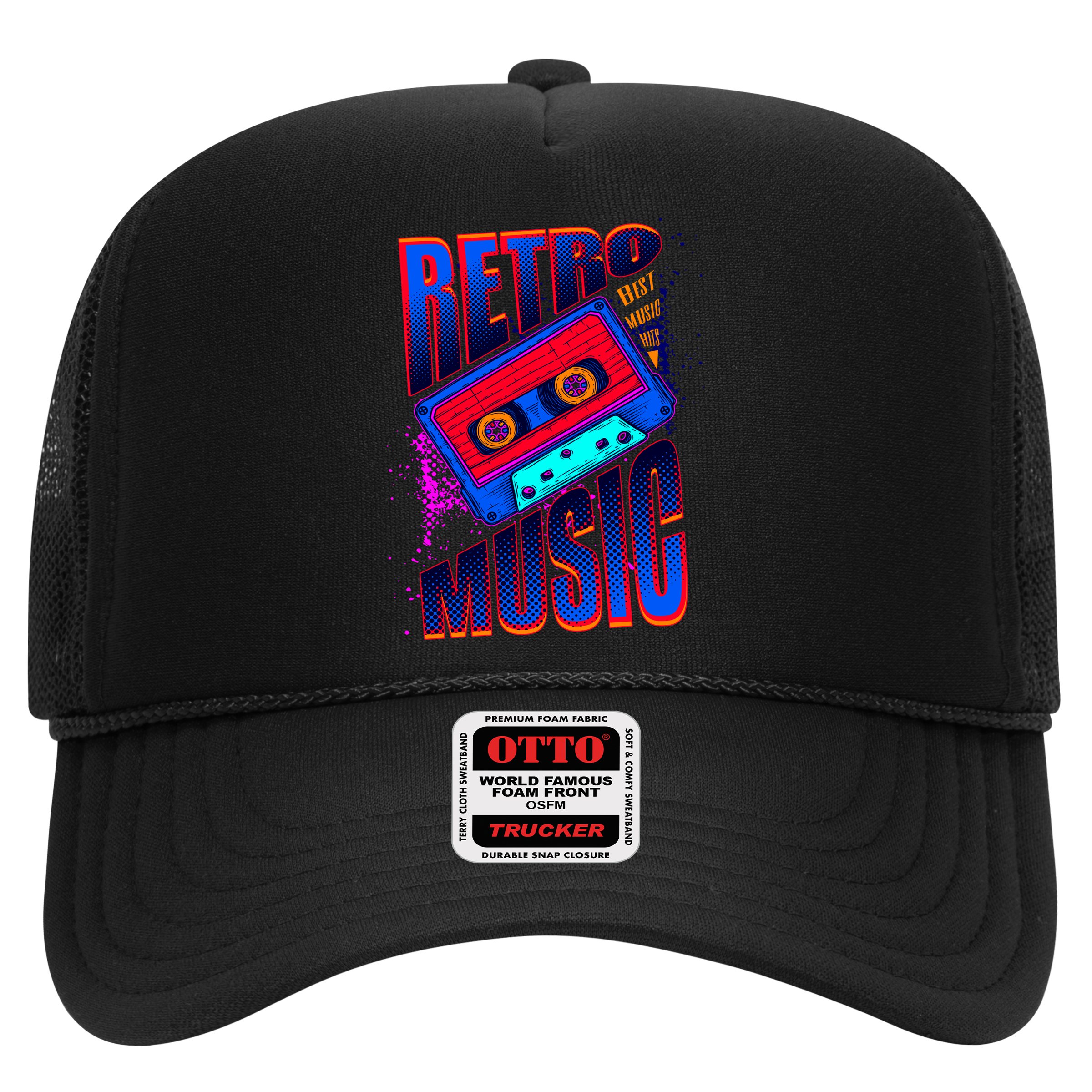 Retro Music Neon Hat