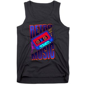 Retro Music Neon Tank Top