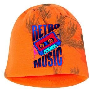 Retro Music Neon Kati - Camo Knit Beanie