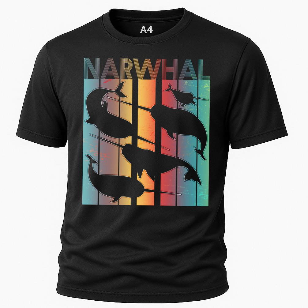 Retro Narwhal Performance Shirt