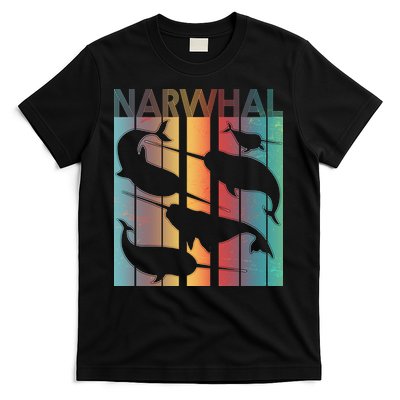 Retro Narwhal T-Shirt