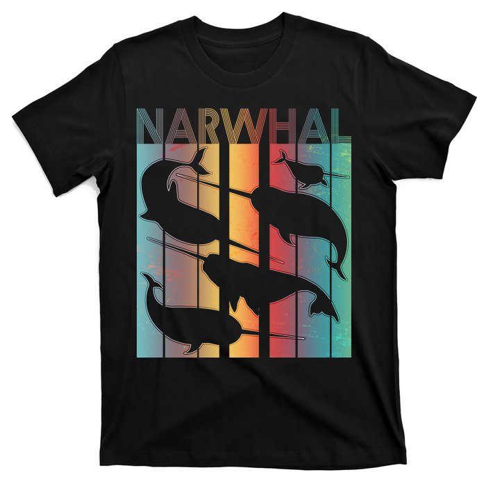 Retro Narwhal T-Shirt