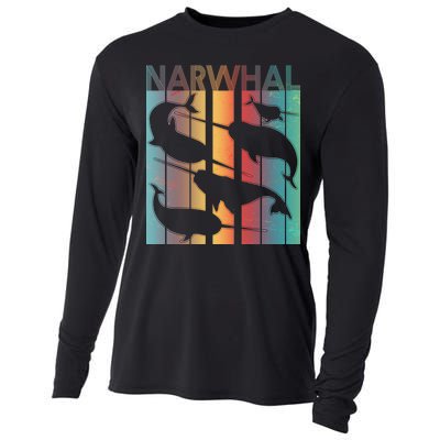 Retro Narwhal Cooling Performance Long Sleeve Crew