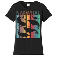 Retro Narwhal Women's T-Shirt