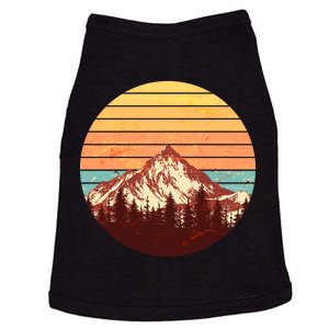 Retro Nature Mountains Doggie Tank