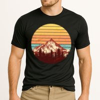Retro Nature Mountains Cooling Performance Crew T-Shirt