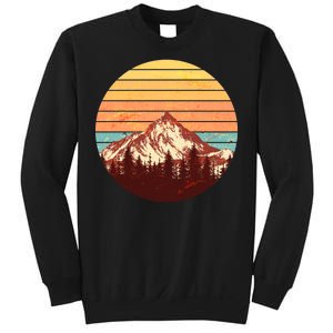 Retro Nature Mountains Sweatshirt