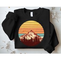 Retro Nature Mountains Sweatshirt