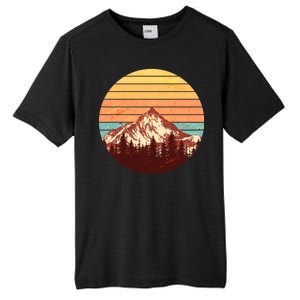 Retro Nature Mountains Tall Fusion ChromaSoft Performance T-Shirt