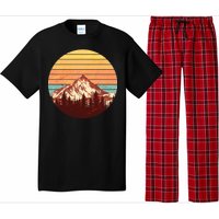 Retro Nature Mountains Pajama Set