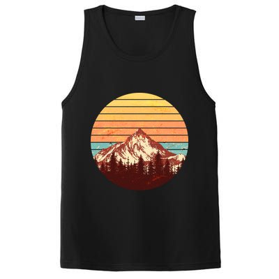 Retro Nature Mountains PosiCharge Competitor Tank