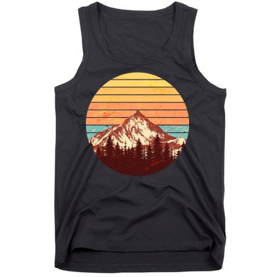 Retro Nature Mountains Tank Top