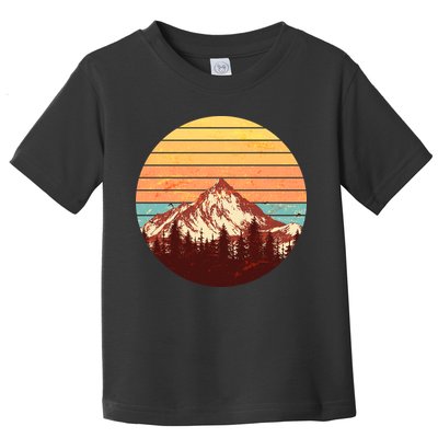 Retro Nature Mountains Toddler T-Shirt